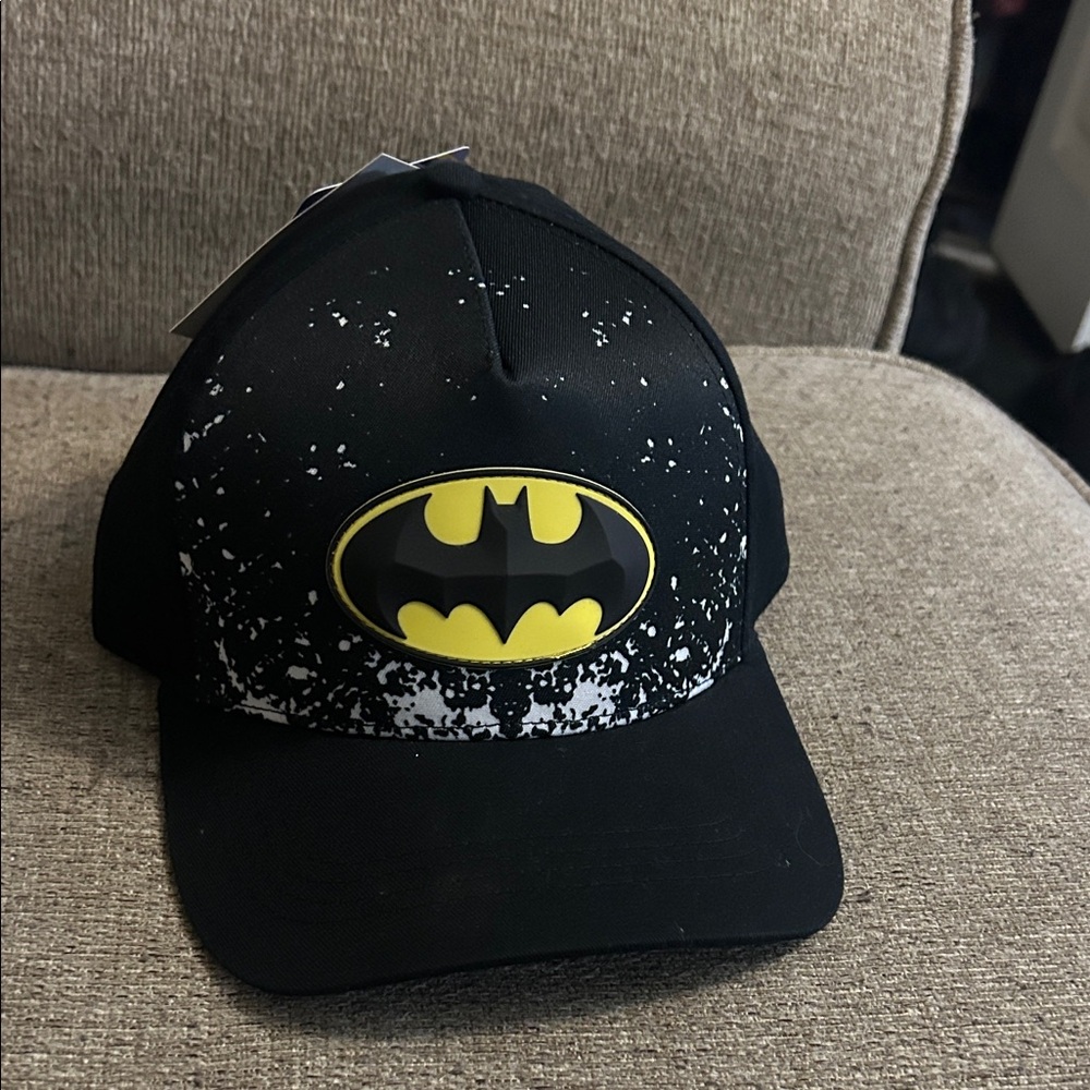 DC Batman Kids Cap - Black and Yellow